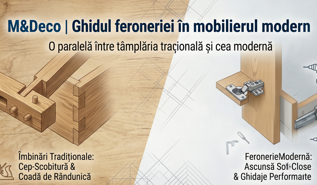 M&Deco | Ghidul feroneriei in mobilierul modern