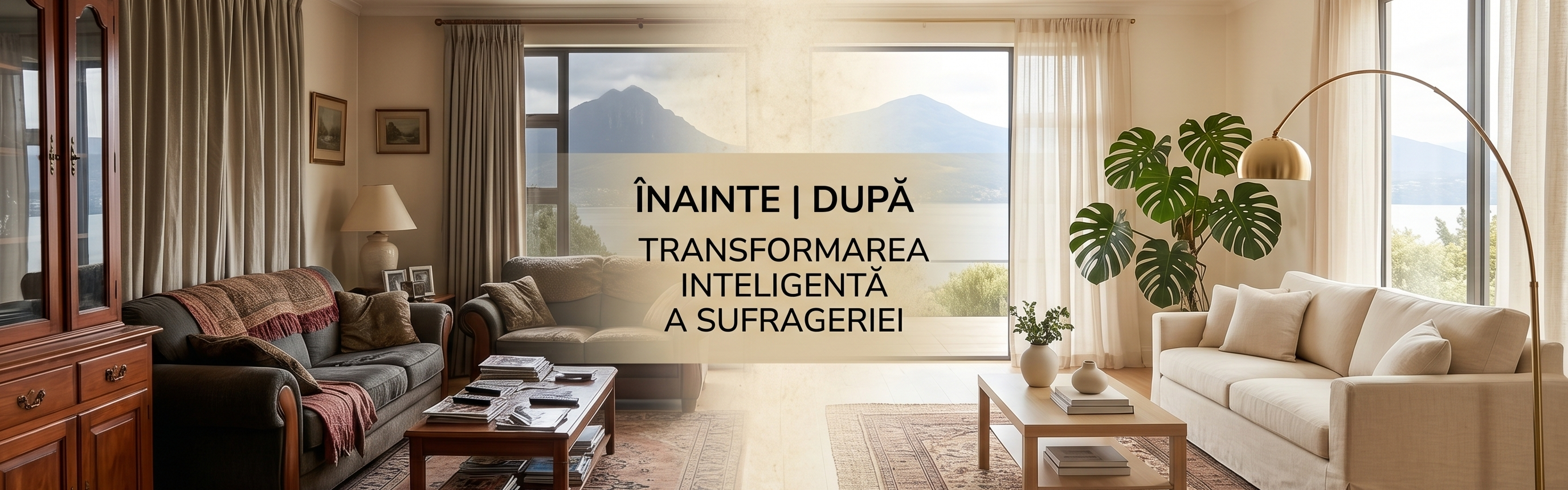 Amenajarea unui living modern , cu buget redus