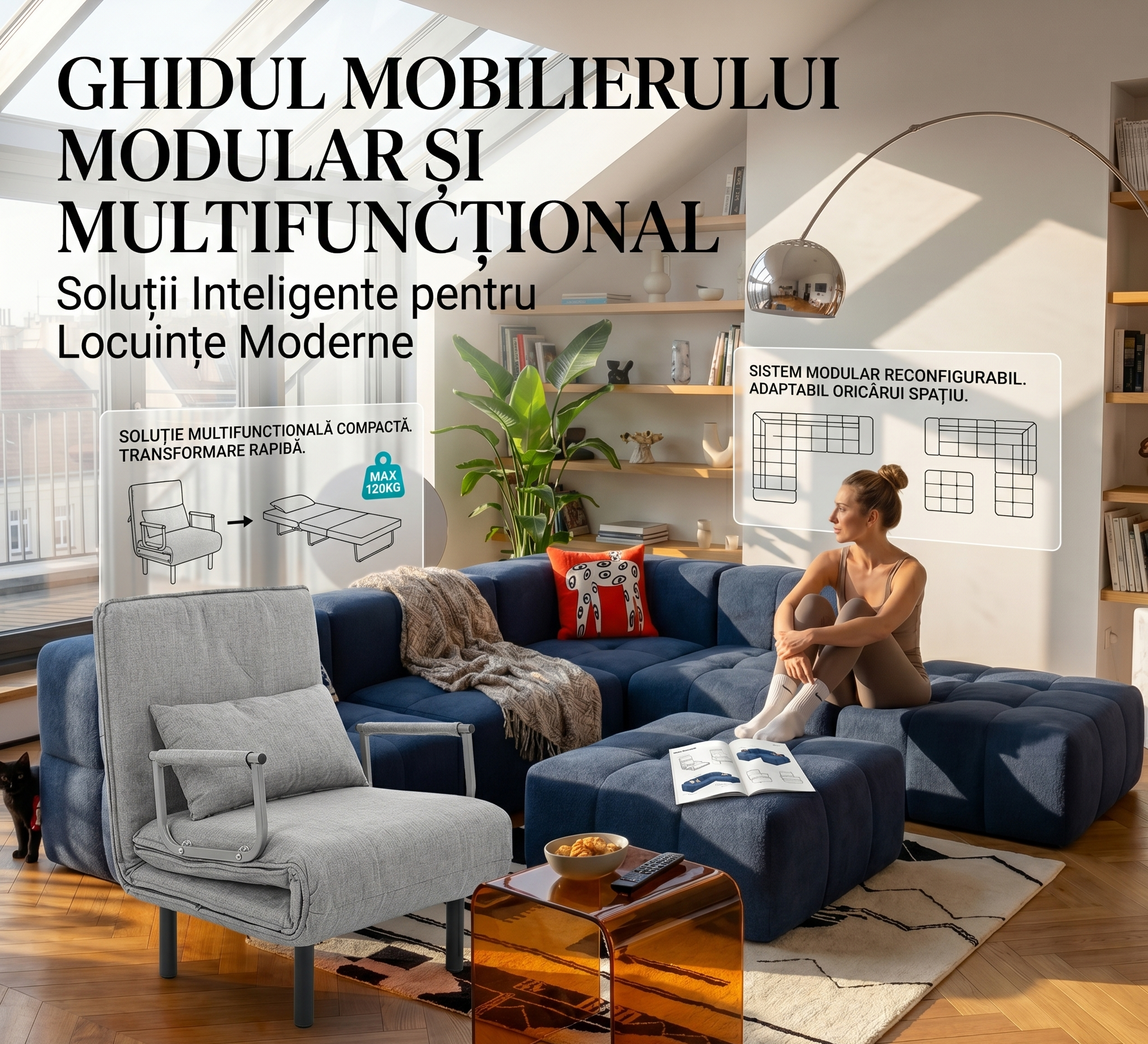 Ghidul mobilierului modular si multifunctional Soluții Inteligente pentru Locuințe Moderne