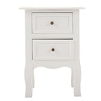 Set 2 Noptiere elegante cu sertare pentru Dormitor