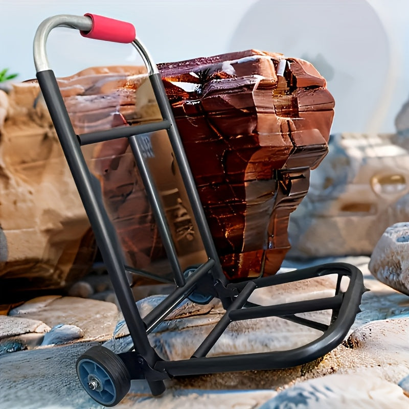 Foldable Hand Truck Cart with Adjustable Height