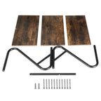 Organizator incaltaminte Artiss Sawyer Stil Industrial, Negru   cu 3 Niveluri