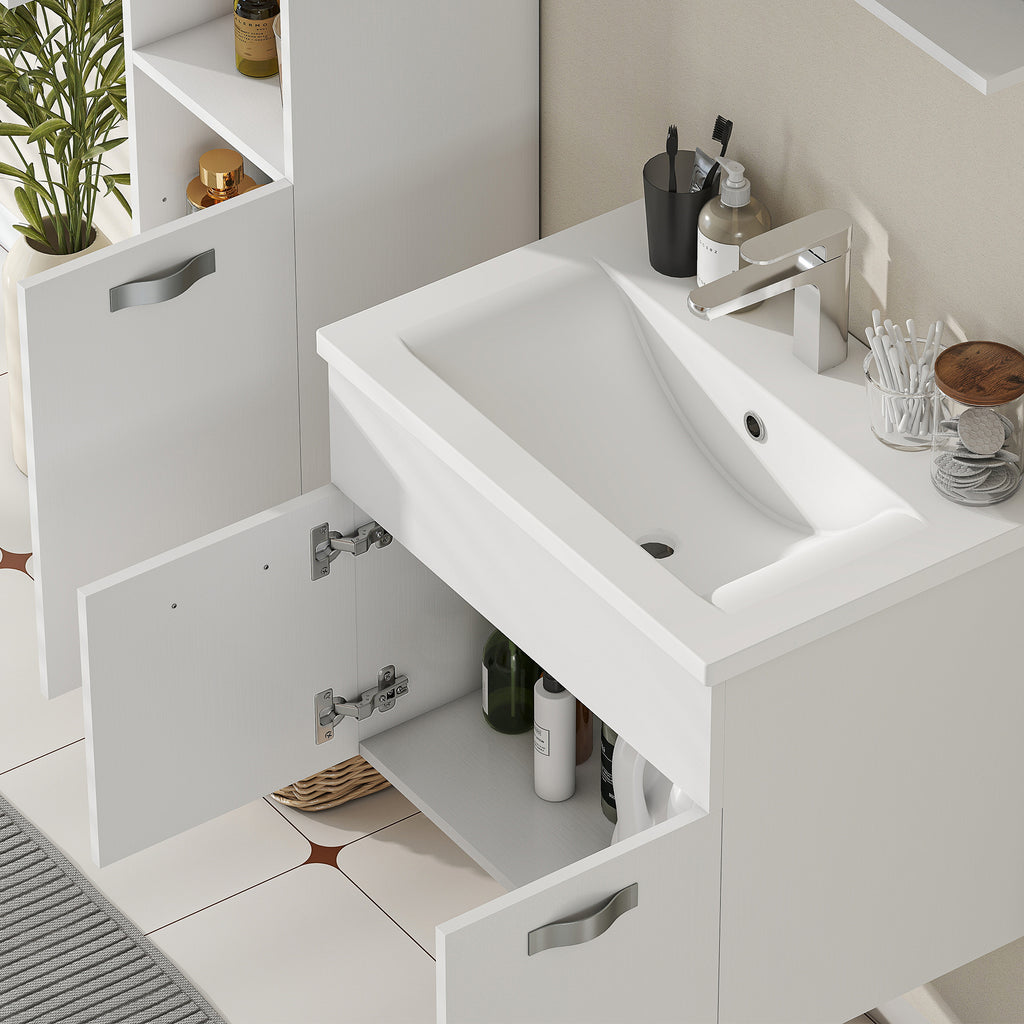 Set de mobilier de baie 4 piese