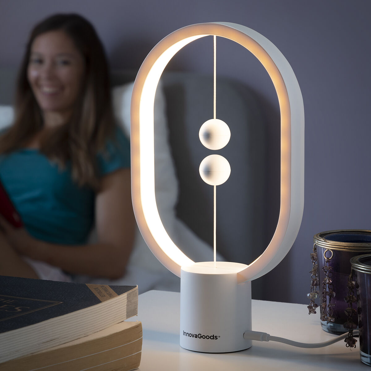 Lampă de decorativa cu întrerupător magnetic Magilum InnovaGoods MAGILUM