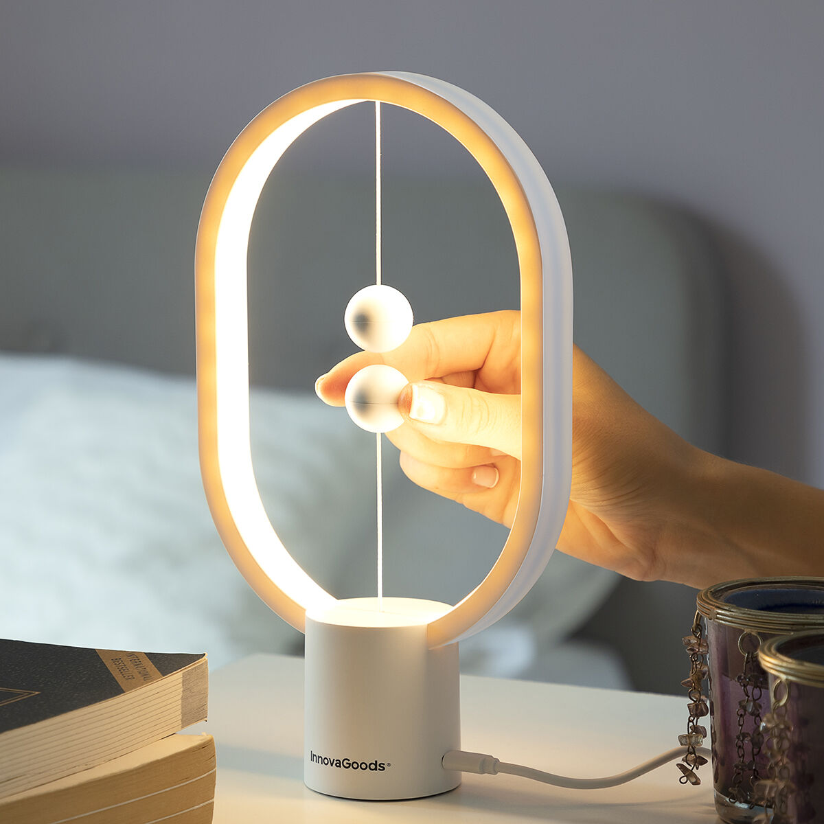Lampă de decorativa cu întrerupător magnetic Magilum InnovaGoods MAGILUM