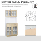 Dulap de bucătărie cu depozitare multiplă
