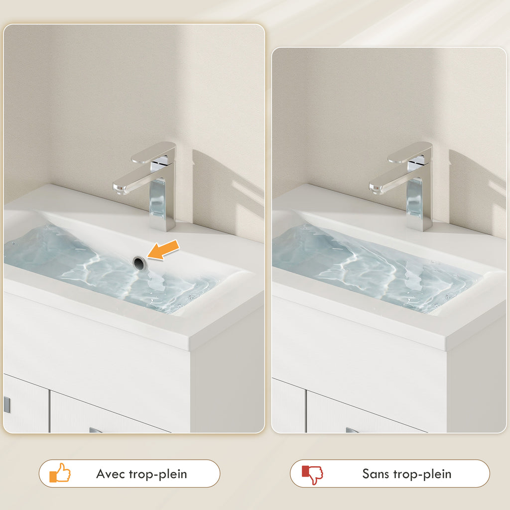 Set de mobilier de baie 4 piese