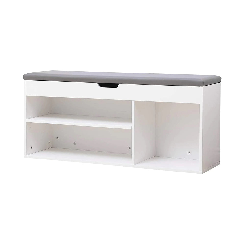 Bancă tip organizator incaltaminte și sezut tapițat