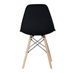 Set 4 Scaune Dining Moderne – Design Ergonomic, Negru (Set 4 bucăți)