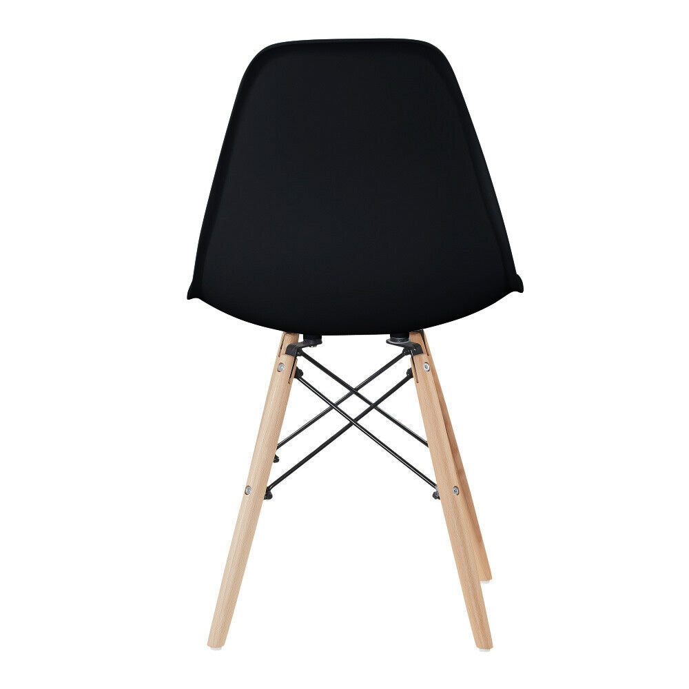 Set 4 Scaune Dining Moderne – Design Ergonomic, Negru (Set 4 bucăți)