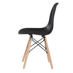 Set 4 Scaune Dining Moderne – Design Ergonomic, Negru (Set 4 bucăți)