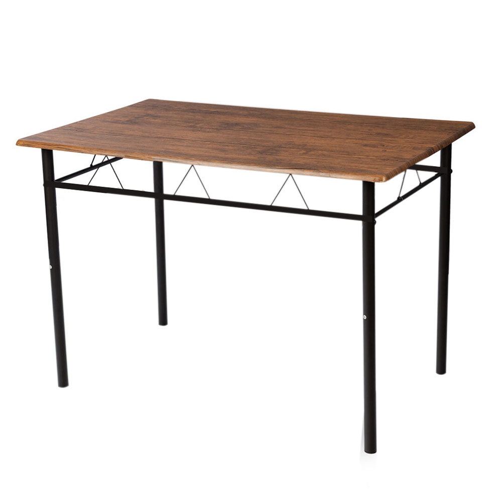 Set Dining Modern – Masă cu Cadru Metalic și 4 Scaune pentru Bucătărie sau Living