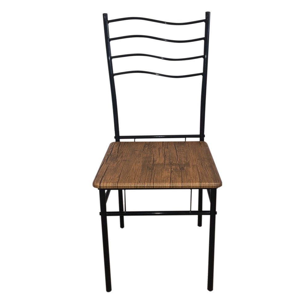 Set Dining Modern – Masă cu Cadru Metalic și 4 Scaune pentru Bucătărie sau Living