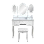 Măsuță de Machiaj / Toaletă Milano – Design Elegant, Culoare Alb