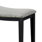Set 2 Scaune de Bar Tapițate – Șezut Moale și Cadru Metalic Robust,  Design Elegant