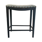 Set 2 Scaune de Bar Tapițate – Șezut Moale și Cadru Metalic Robust,  Design Elegant