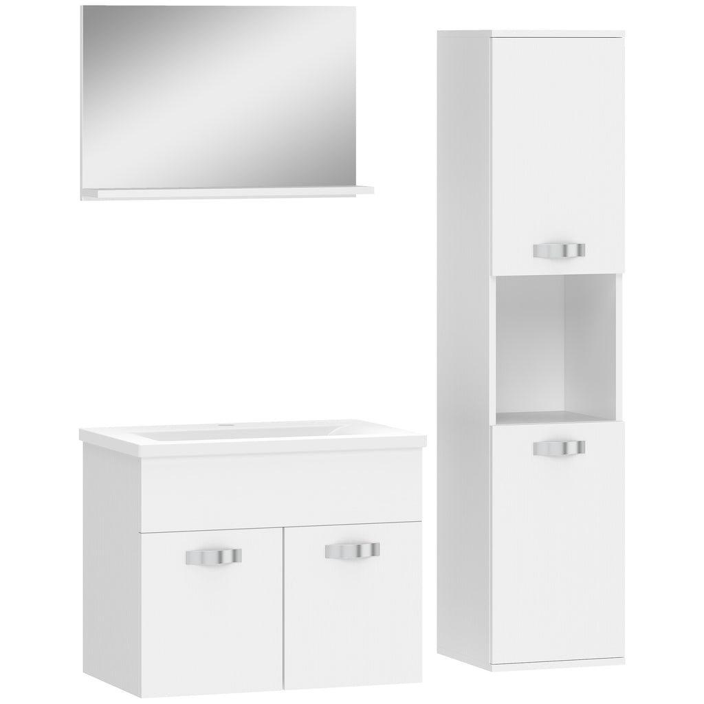 Set de mobilier de baie 4 piese