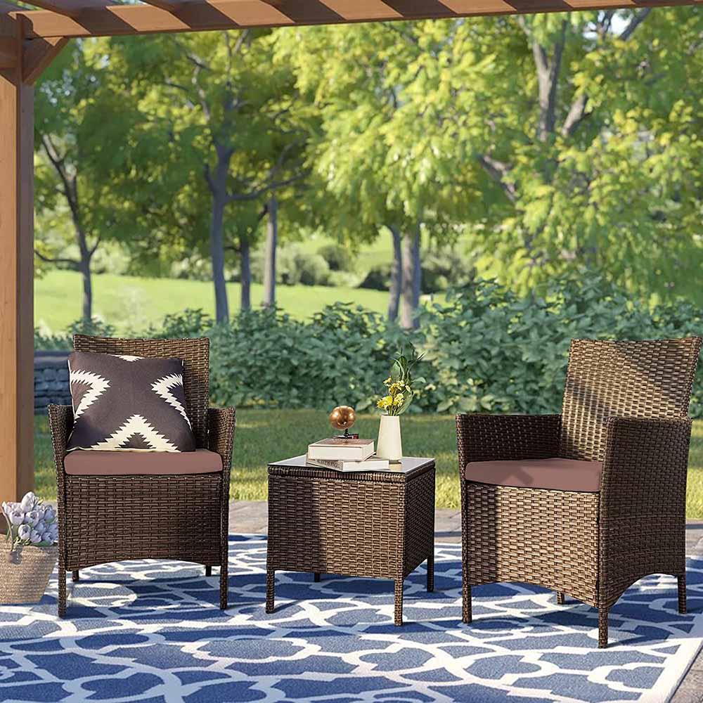 Set mobilier  din ratan sintetic